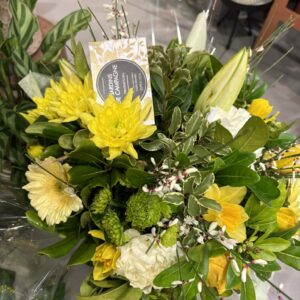 Bouquet avec réserve d’eau